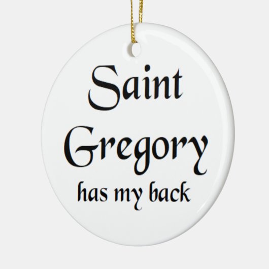 saint gregory coffee mug keramik ornament (Links)
