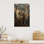 Saint Gregory mit Heiligen Poster (Küche)