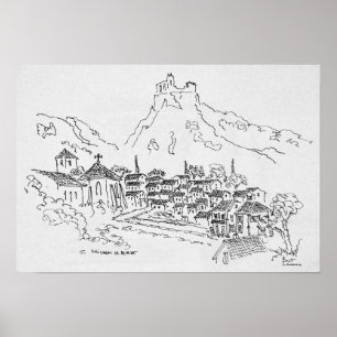 Saint-Guilhem-Le-Desert, France Poster