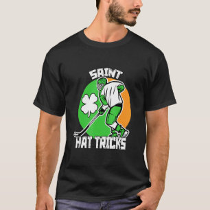 Saint Hat Tricks Hockey Kleeblatt St patricks suns T-Shirt