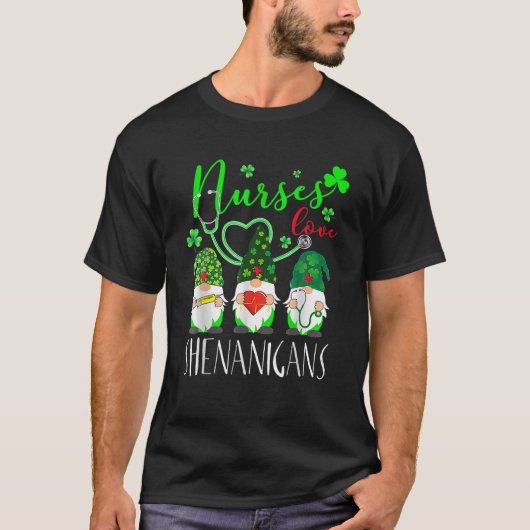 Saint Hattrick St Patrick's Day Hockey Hat Tricks T-Shirt (Vorderseite)