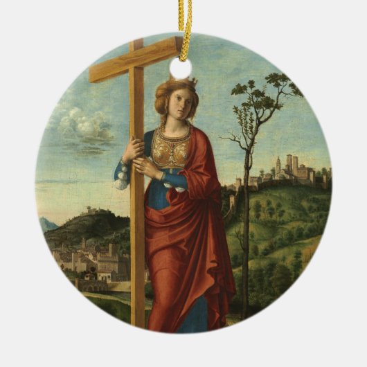 Saint Helena - Cima da Conegliano Keramik Ornament (Vorne)