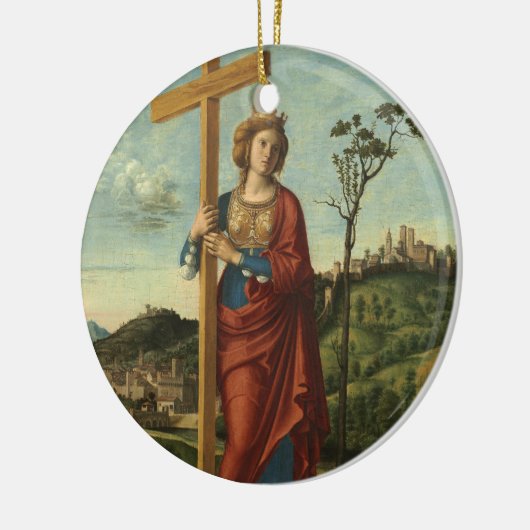 Saint Helena - Cima da Conegliano Keramik Ornament (Links)