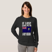 Saint Helena Flag Design  If lost send me to Saint T-Shirt (Vorne ganz)