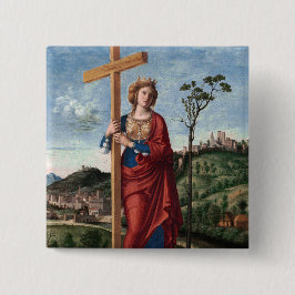 Saint Helena von Cima da Conegliano Button