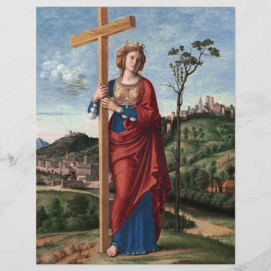 Saint Helena von Cima da Conegliano Flyer (Vorne)