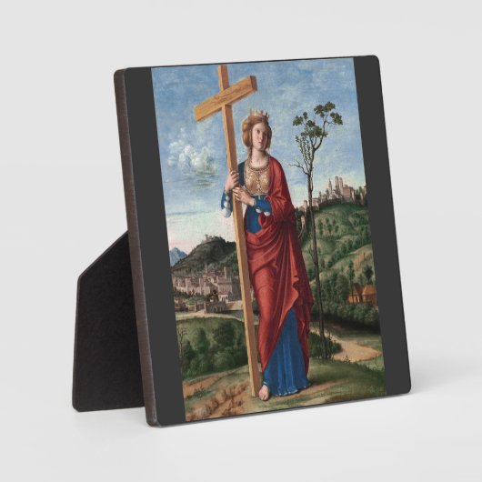 Saint Helena von Cima da Conegliano Fotoplatte (Vorderseite)