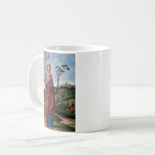 Saint Helena von Cima da Conegliano Kaffeetasse (Vorderseite Links)