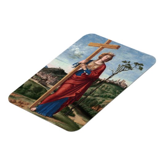 Saint Helena von Cima da Conegliano Magnet (Linke Seite)