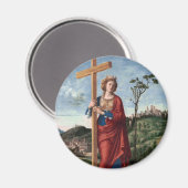 Saint Helena von Cima da Conegliano Magnet (Vorderseite/Rückseite)