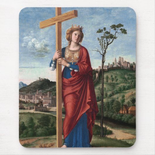 Saint Helena von Cima da Conegliano Mousepad (Vorne)