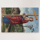 Saint Helena von Cima da Conegliano Puzzle (Horizontal)
