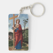 Saint Helena von Cima da Conegliano Schlüsselanhänger (Rückseite)