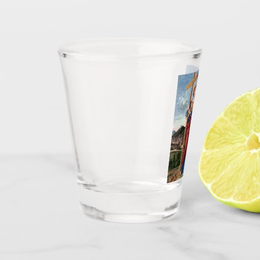 Saint Helena von Cima da Conegliano Schnapsglas (Links)