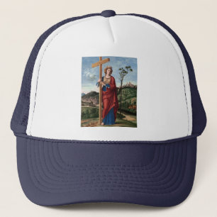 Saint Helena von Cima da Conegliano Truckerkappe