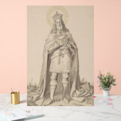 Saint Henry II the Holy Roman Emperor Acrylschild (Hochzeit)