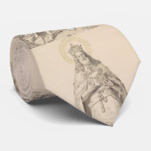 Saint Henry II the Holy Roman Emperor Krawatte (Gerollt)