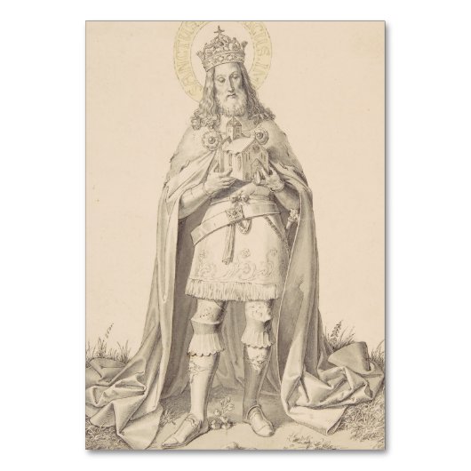 Saint Henry II the Holy Roman Emperor Tischnummer (Vorderseite)