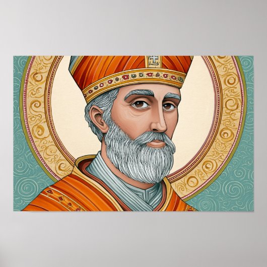 Saint Hilary of Poitiers: Teacher of Divine Truth Poster (Vorne)