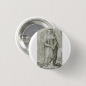 Saint Hildegard von Bingen Button (Vorne & Hinten)