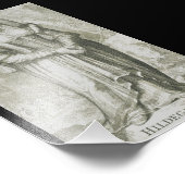 Saint Hildegard von Bingen Fotodruck (Ecke)