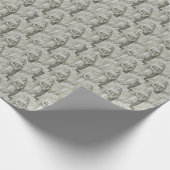 Saint Hildegard von Bingen Geschenkpapier (Ecke)