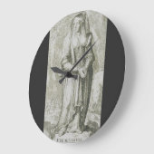 Saint Hildegard von Bingen Große Wanduhr (Winkel)