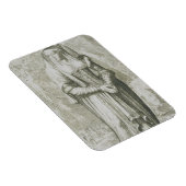 Saint Hildegard von Bingen Magnet (Rechte Seite)