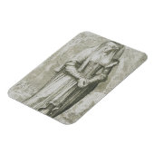 Saint Hildegard von Bingen Magnet (Linke Seite)