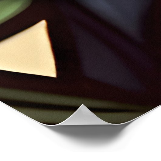 Saint Hildegard von Bingen Poster (Ecke)