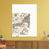 Saint Hubert Leinwanddruck (Insitu (Wohnzimmer))