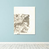 Saint Hubert Leinwanddruck (Insitu (Holzboden))