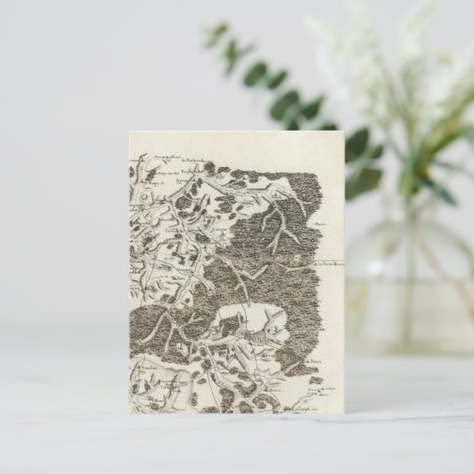 Saint Hubert Postkarte (Stehend Vorderseite)