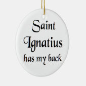 saint ignatius coffee mug keramik ornament (Rechts)