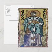 Saint Ipad Postkarte (Vorne/Hinten)
