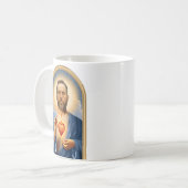 Saint Jack Smith Gebet Kaffeetasse (Vorderseite Links)