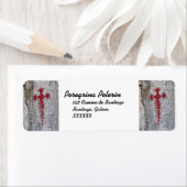 Saint James Cross Address Labels (Insitu)