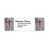 Saint James Cross Address Labels (Vorne)