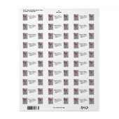 Saint James Cross Address Labels (Vorne)