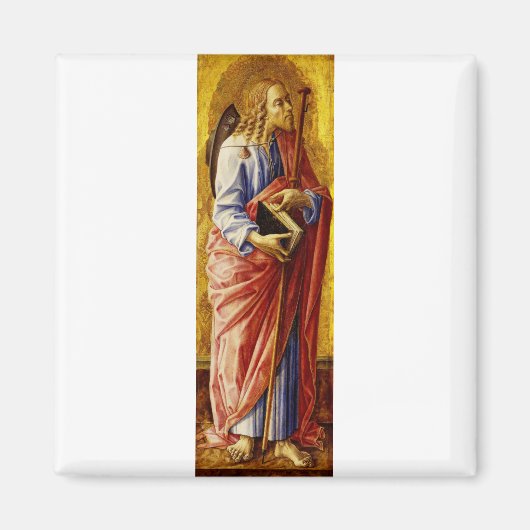 Saint James the Great by Carlo Crivelli Magnet (Vorne)