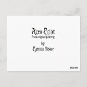 Saint James the Greater - ACEO Postkarte (Rückseite)