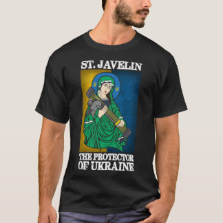 Saint-Javelin-Beschützer des klassischen T - Shirt