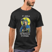 Saint Javelin Protector of Ukraine Support T-Shirt (Vorderseite)