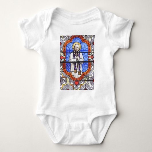 Saint Jean Baptiste Marie Vianney Baby Strampler (Vorderseite)