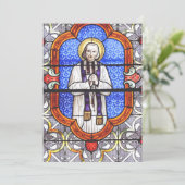 Saint Jean Baptiste Marie Vianney Dankeskarte (Stehend Vorderseite)