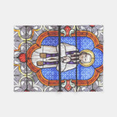 Saint Jean Baptiste Marie Vianney Fleecedecke (Vorderseite (Horizontal))