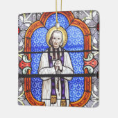 Saint Jean Baptiste Marie Vianney Keramikornament (Links)