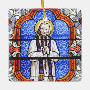 Saint Jean Baptiste Marie Vianney Keramikornament