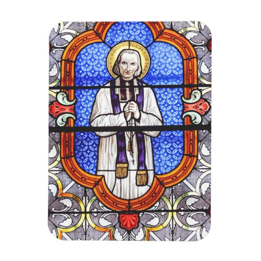 Saint Jean Baptiste Marie Vianney Magnet (Vertikal)