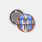 Saint Jean Baptiste Marie Vianney Magnet (Vorderseite/Rückseite)